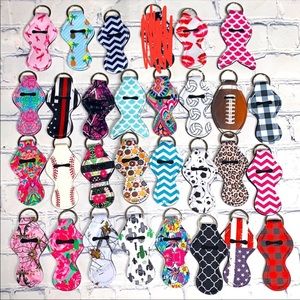 Essential oil roller or chapstick keychain NEW